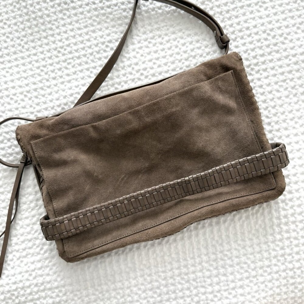 All Saints Brown Crossbody Bag